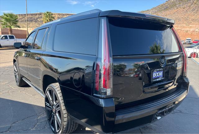 used 2015 Cadillac Escalade ESV car, priced at $28,995