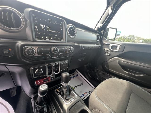 used 2022 Jeep Wrangler Unlimited car, priced at $34,476