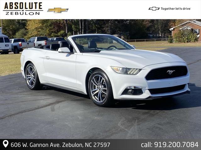 used 2016 Ford Mustang car, priced at $14,290