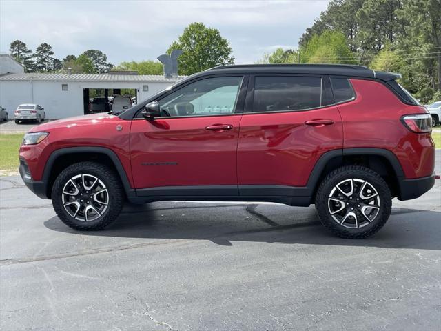 used 2024 Jeep Compass car, priced at $28,574