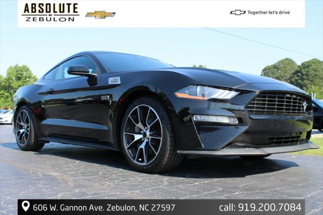 used 2021 Ford Mustang car, priced at $20,999