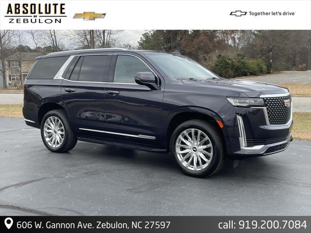 used 2022 Cadillac Escalade car, priced at $68,612