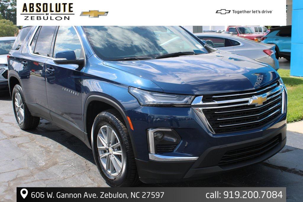 used 2022 Chevrolet Traverse car, priced at $30,323