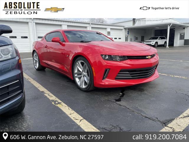 used 2018 Chevrolet Camaro car, priced at $16,445