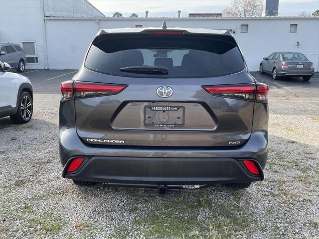 used 2021 Toyota Highlander car, priced at $24,859