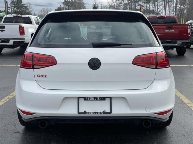 used 2017 Volkswagen Golf GTI car, priced at $14,041