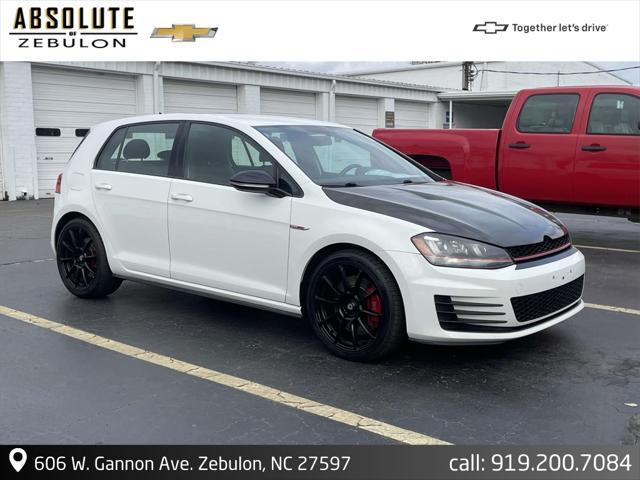 used 2017 Volkswagen Golf GTI car, priced at $14,041