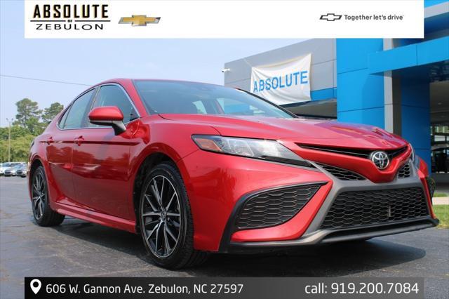 used 2021 Toyota Camry car, priced at $24,999