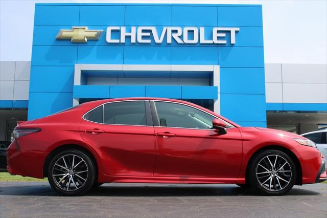 used 2021 Toyota Camry car, priced at $24,999