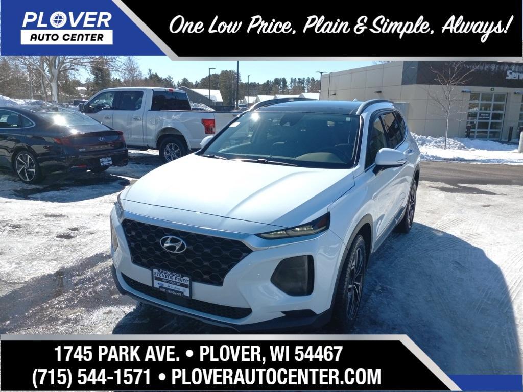 used 2019 Hyundai Santa Fe car, priced at $17,486