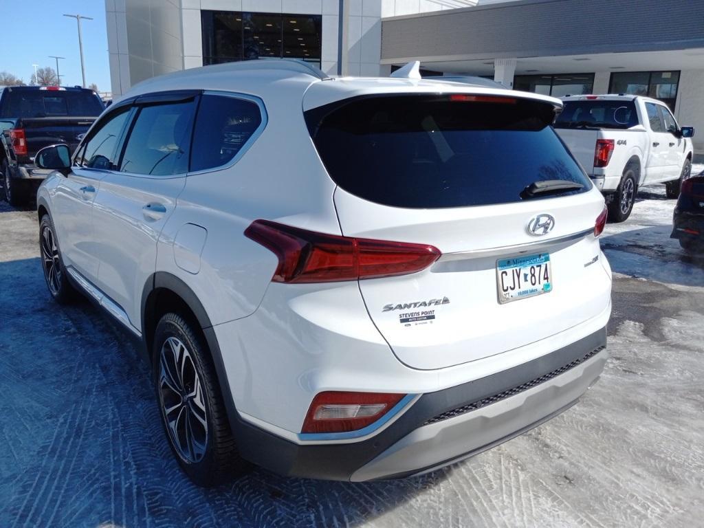 used 2019 Hyundai Santa Fe car, priced at $17,486