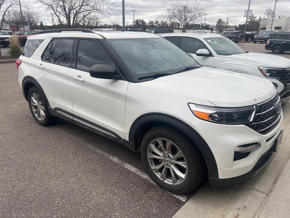 used 2021 Ford Explorer car, priced at $27,156