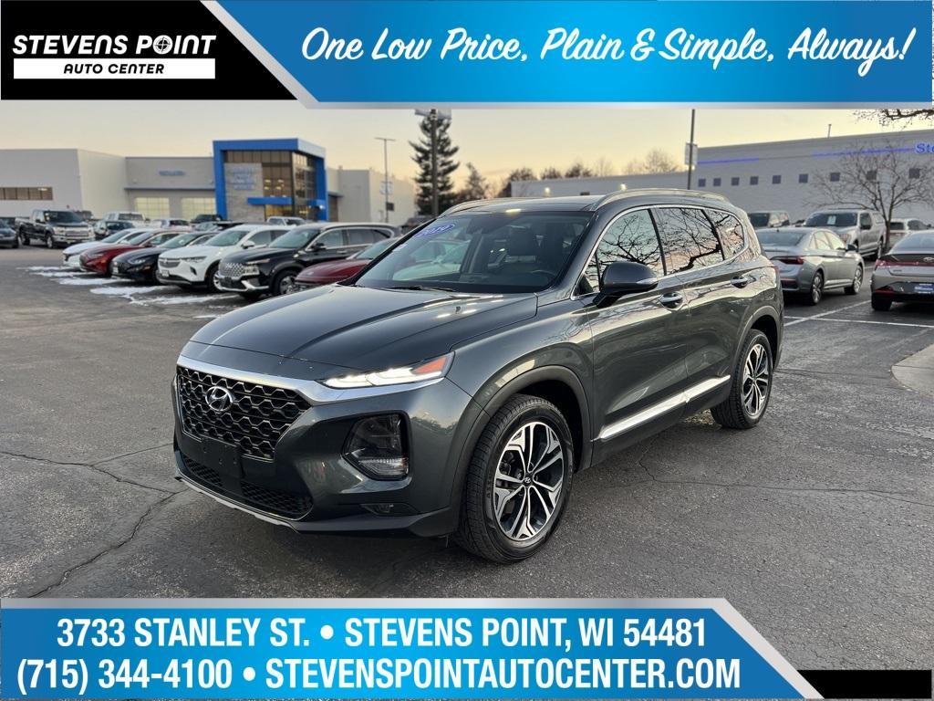 used 2019 Hyundai Santa Fe car, priced at $20,995