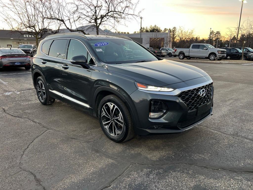 used 2019 Hyundai Santa Fe car, priced at $20,995