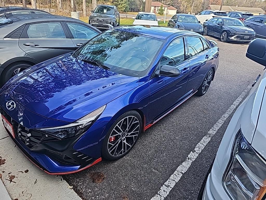 used 2022 Hyundai Elantra N car, priced at $23,878