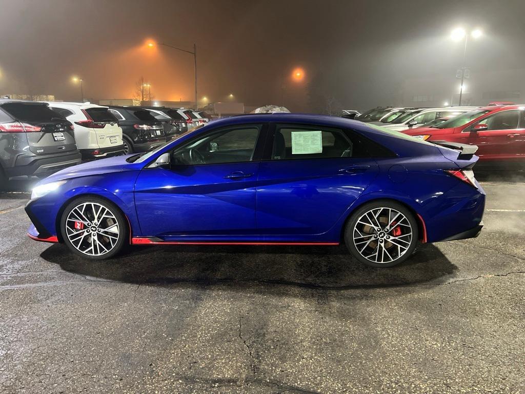 used 2022 Hyundai Elantra N car, priced at $23,189