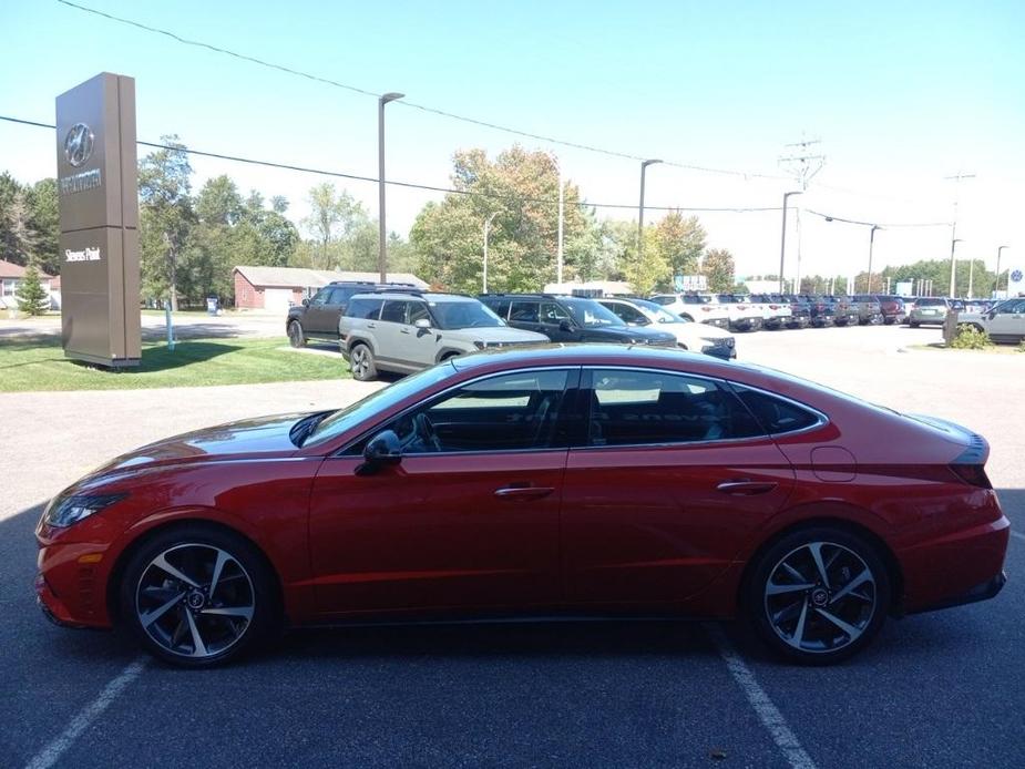 used 2021 Hyundai Sonata car, priced at $18,189