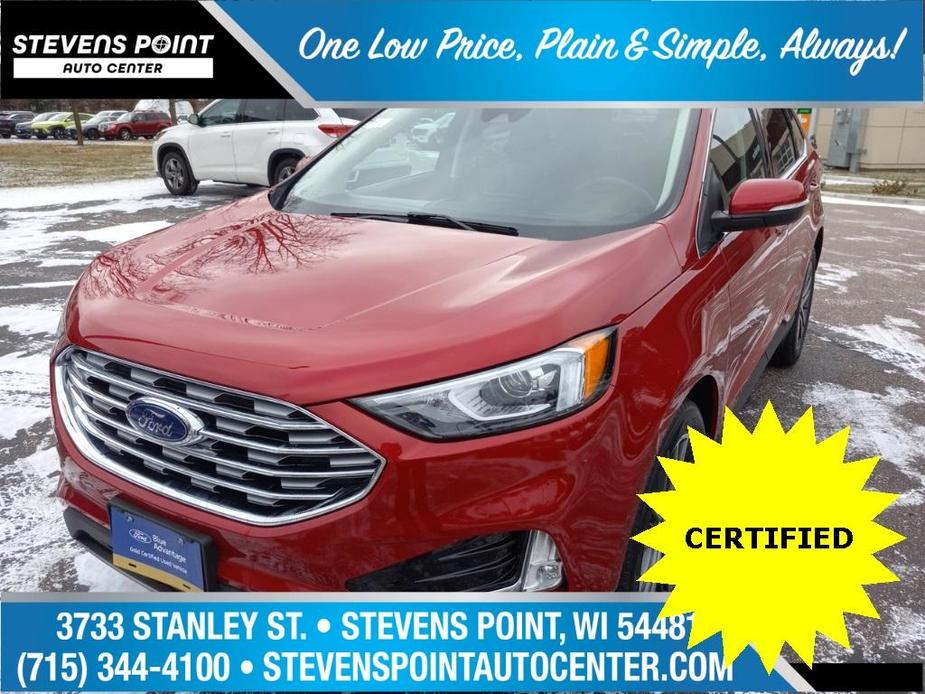 used 2021 Ford Edge car, priced at $27,995