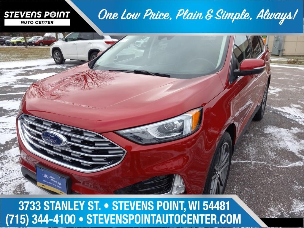 used 2021 Ford Edge car, priced at $28,385