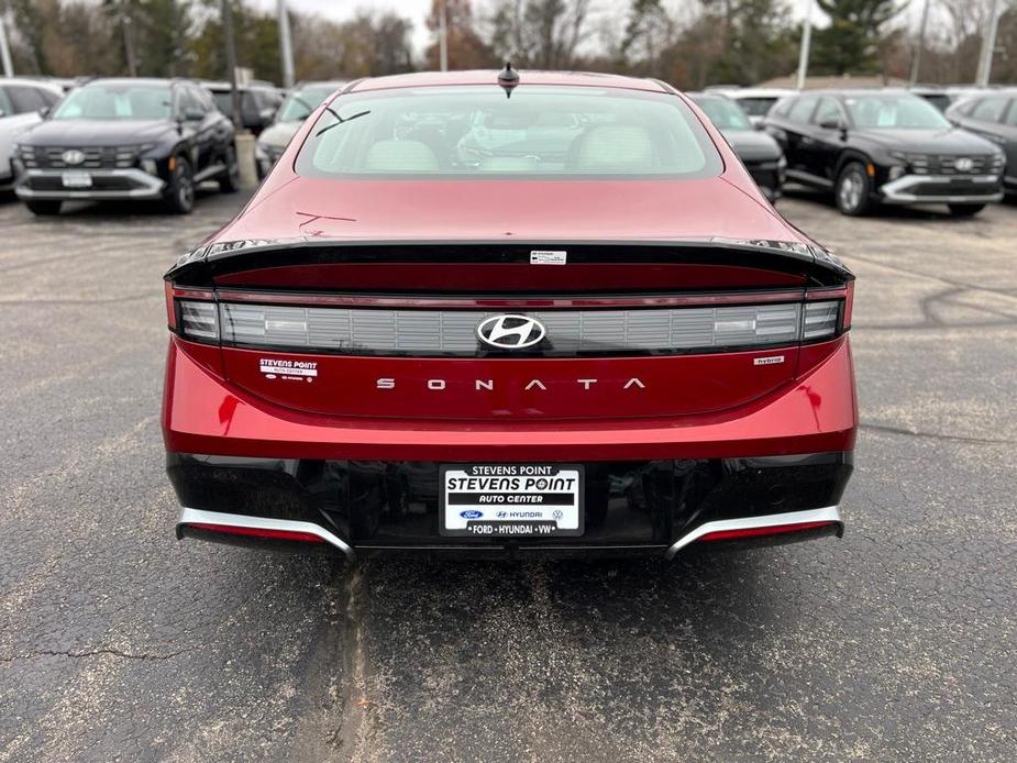 new 2025 Hyundai Sonata Hybrid car, priced at $30,809