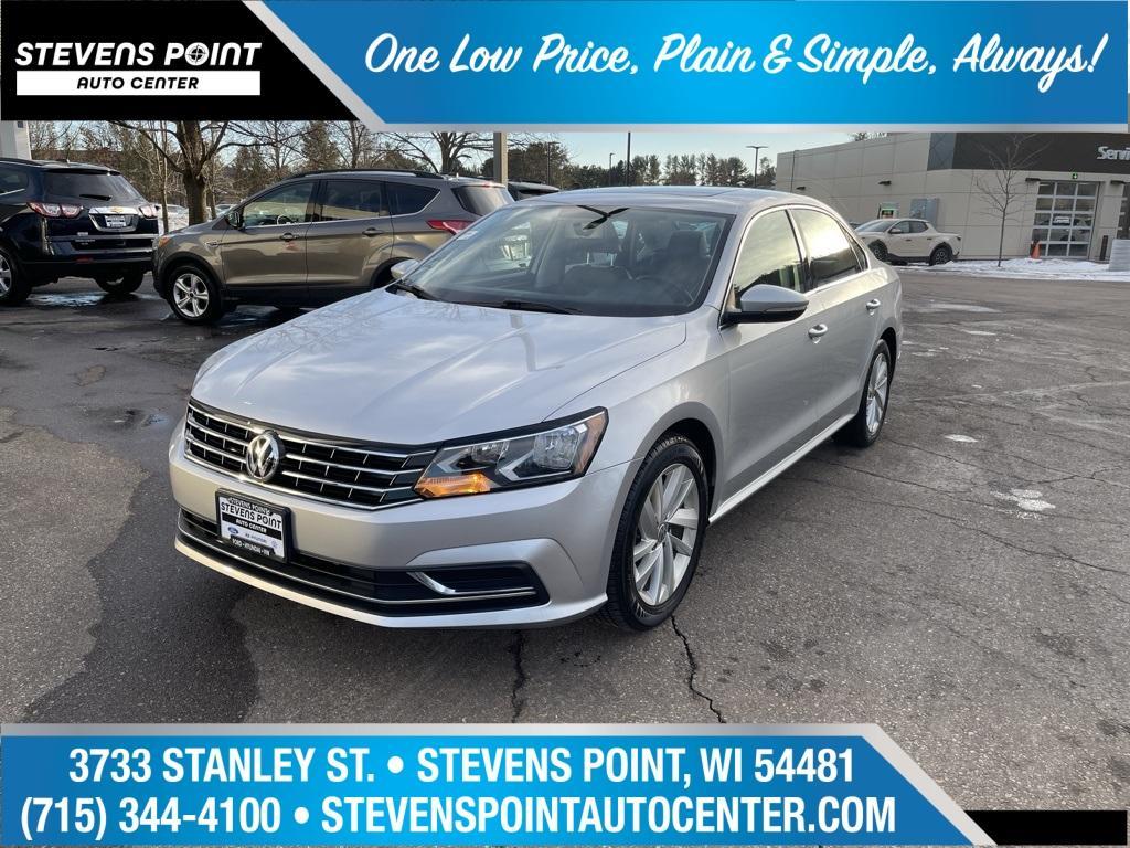 used 2018 Volkswagen Passat car, priced at $14,902