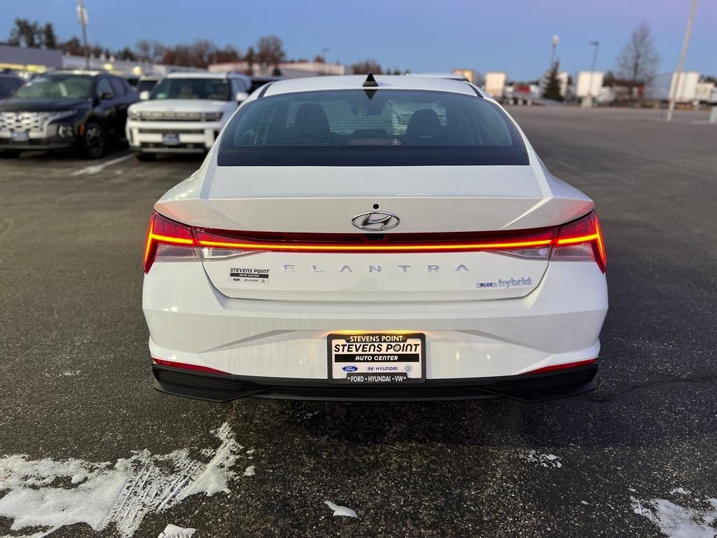 new 2023 Hyundai Elantra HEV car, priced at $23,815