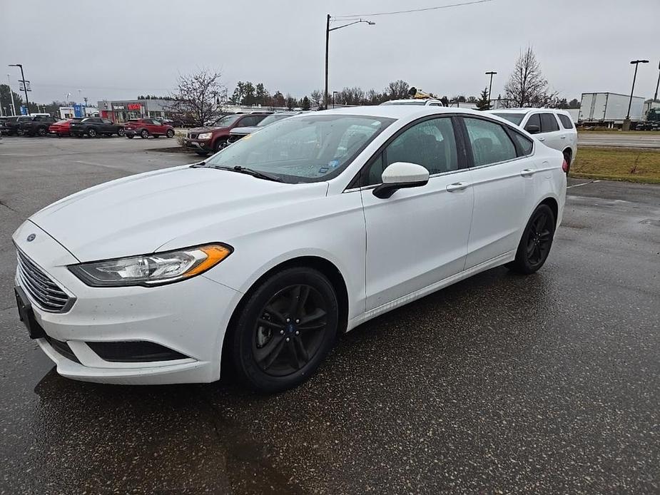 used 2018 Ford Fusion car, priced at $14,218