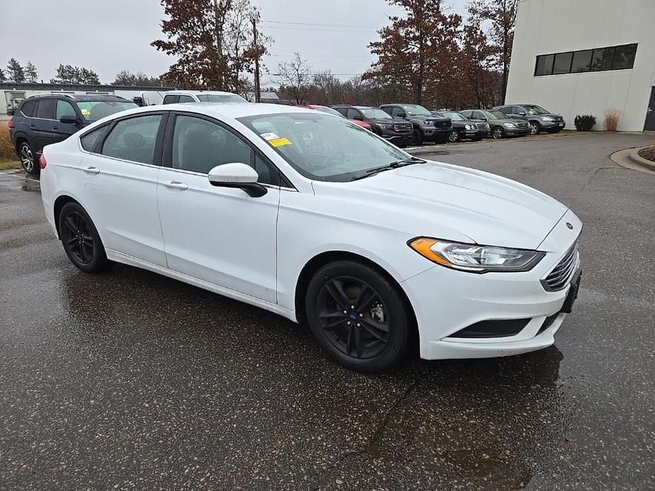 used 2018 Ford Fusion car, priced at $14,218