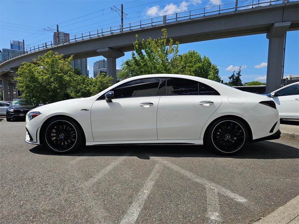 used 2021 Mercedes-Benz AMG CLA 35 car, priced at $27,880