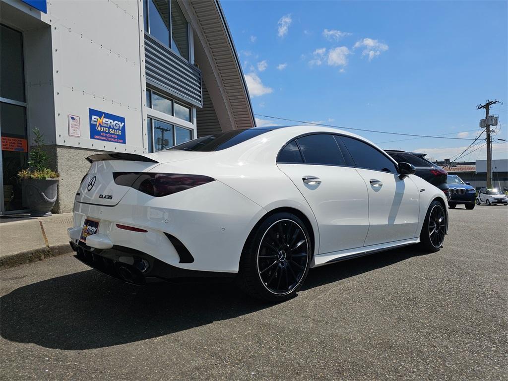 used 2021 Mercedes-Benz AMG CLA 35 car, priced at $27,880
