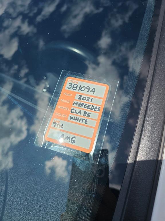used 2021 Mercedes-Benz AMG CLA 35 car, priced at $27,880