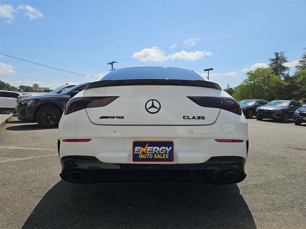 used 2021 Mercedes-Benz AMG CLA 35 car, priced at $27,880