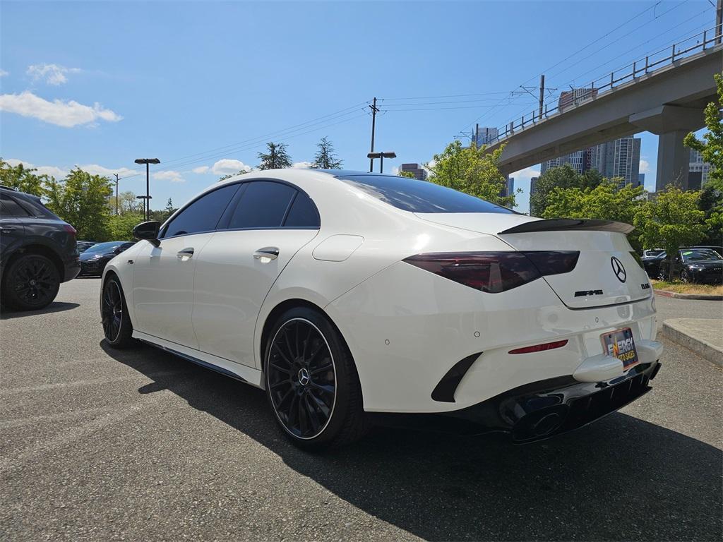 used 2021 Mercedes-Benz AMG CLA 35 car, priced at $27,880