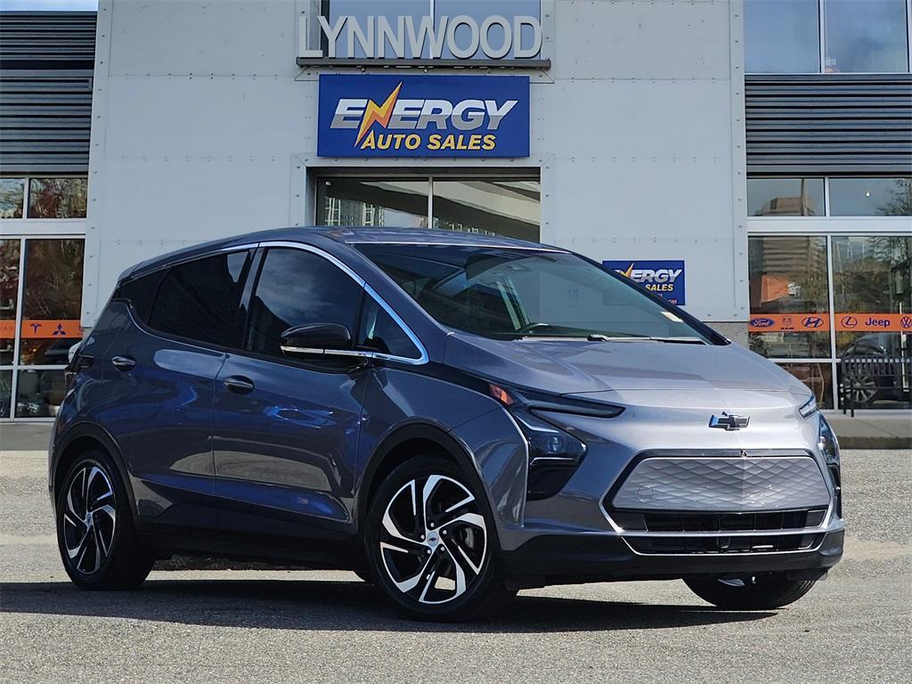 used 2022 Chevrolet Bolt EV car, priced at $19,480