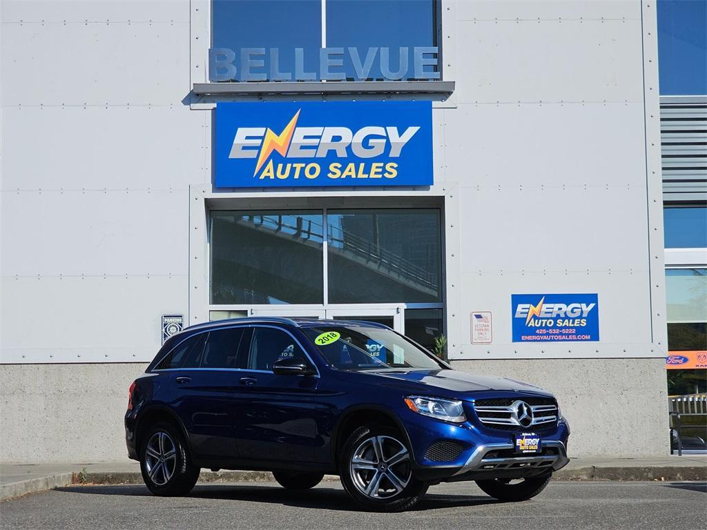 used 2018 Mercedes-Benz GLC 300 car, priced at $13,188