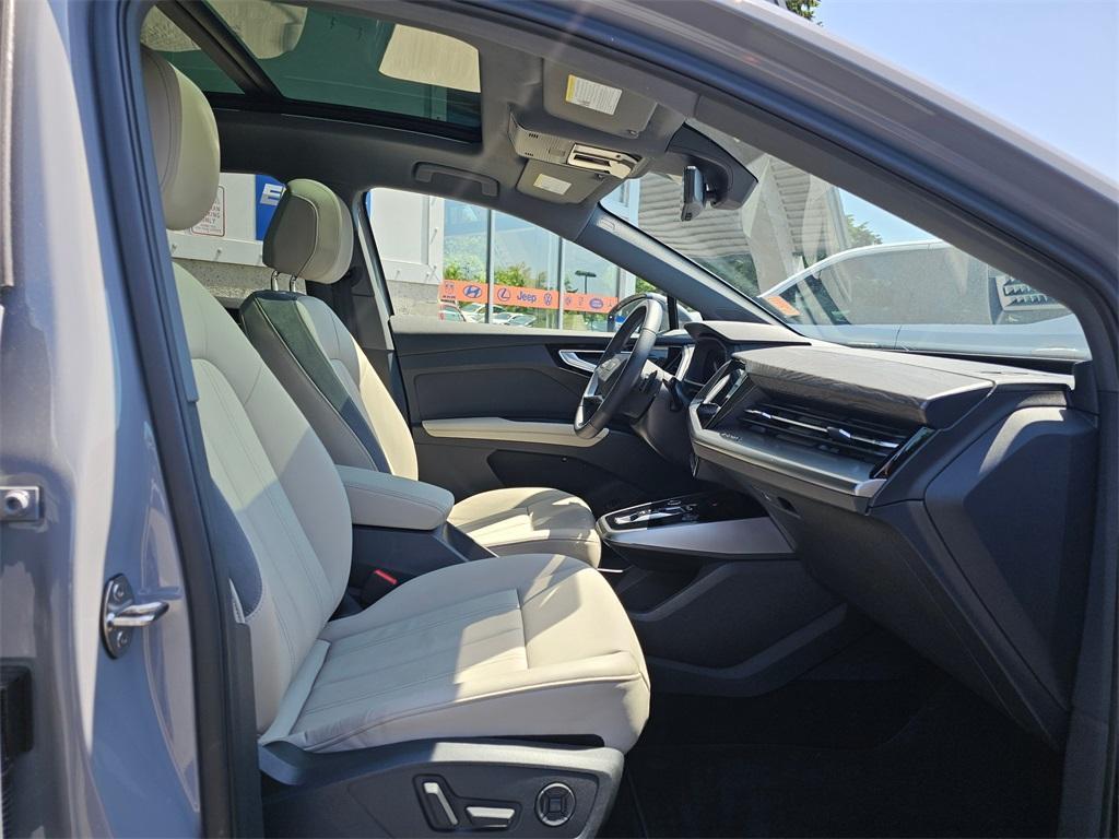 used 2024 Audi Q4 e-tron car, priced at $36,980