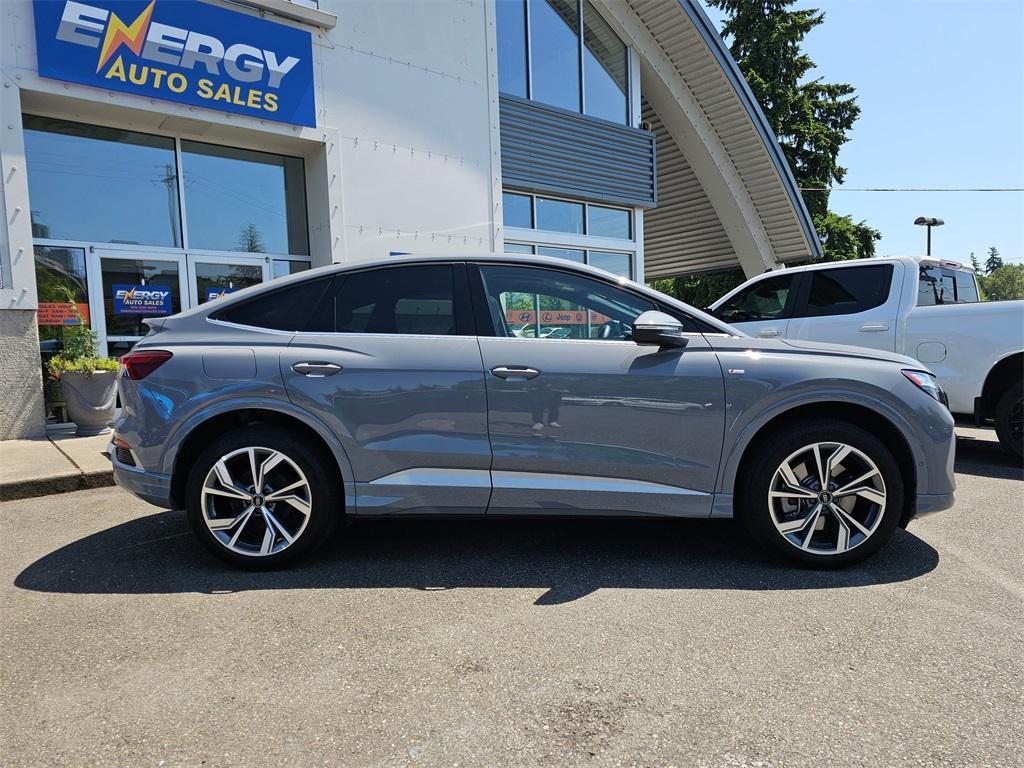 used 2024 Audi Q4 e-tron car, priced at $36,980
