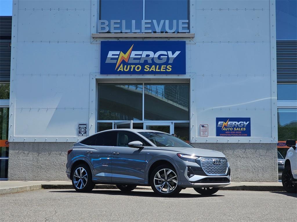 used 2024 Audi Q4 e-tron car, priced at $37,980