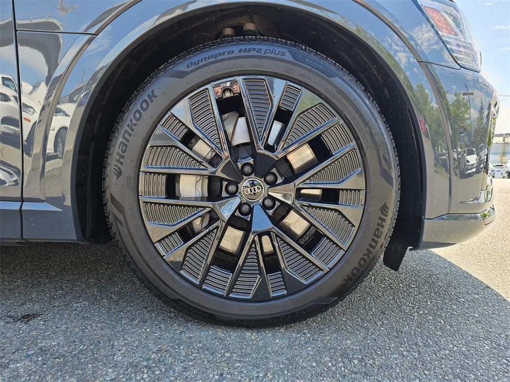 used 2024 Audi Q8 e-tron car, priced at $54,880