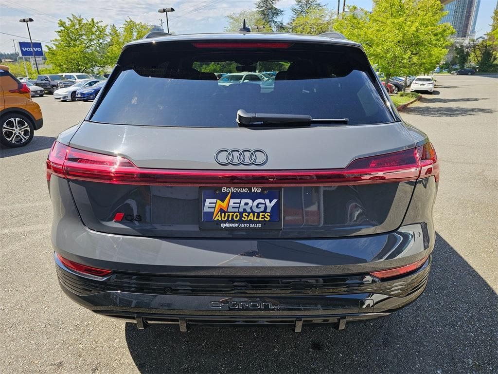 used 2024 Audi Q8 e-tron car, priced at $54,880