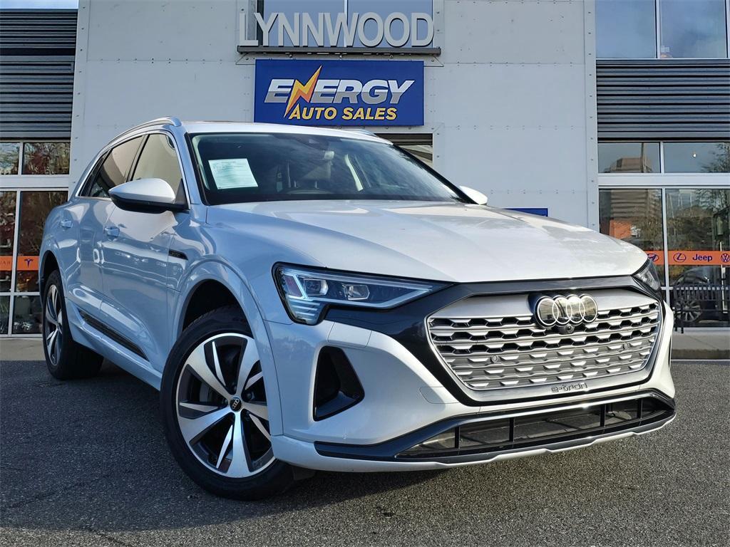 used 2024 Audi Q8 e-tron car, priced at $30,588