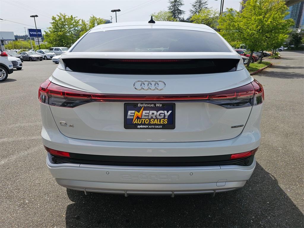 used 2024 Audi Q4 e-tron car, priced at $33,980