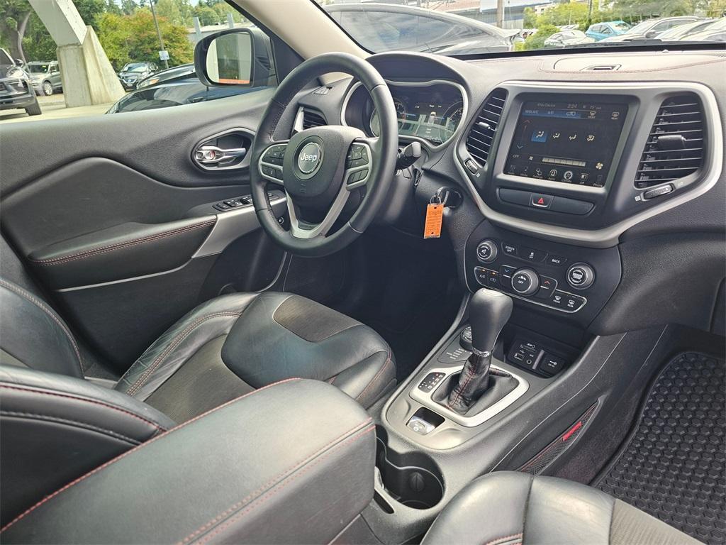 used 2017 Jeep Cherokee car, priced at $14,780