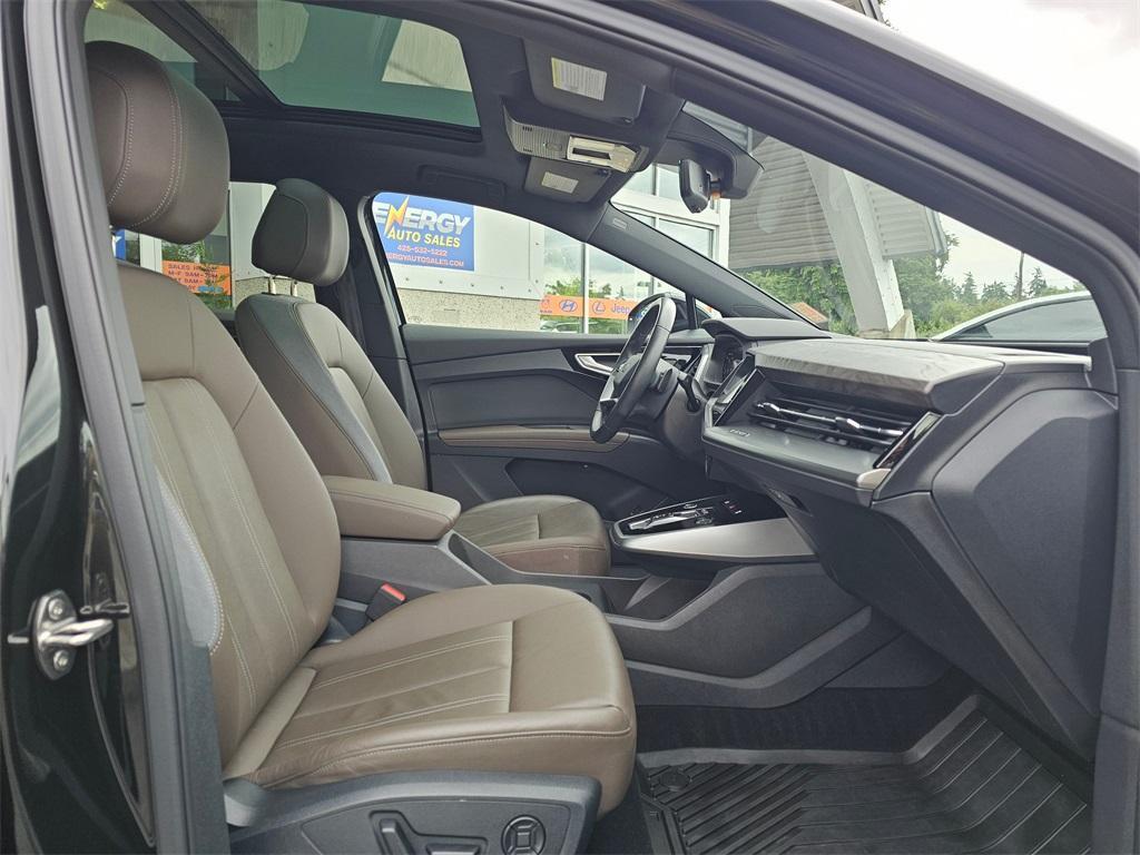used 2024 Audi Q4 e-tron car, priced at $33,980
