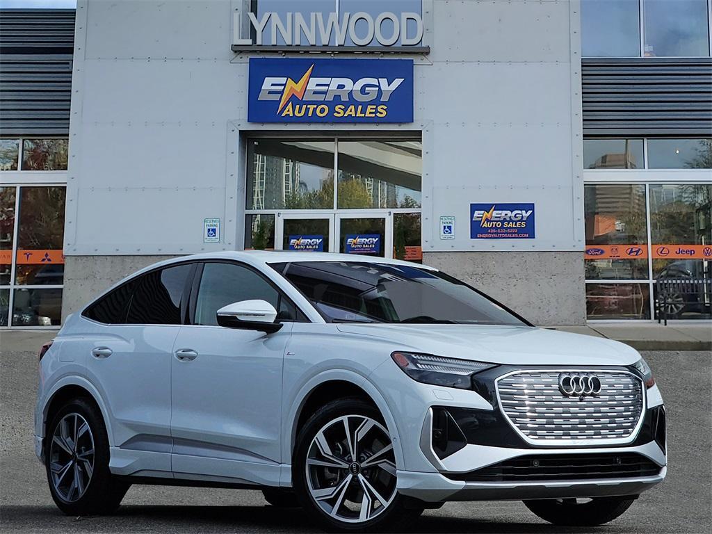 used 2024 Audi Q4 e-tron car, priced at $31,788