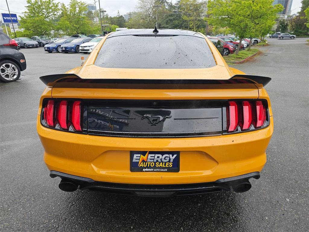 used 2022 Ford Mustang car, priced at $21,880