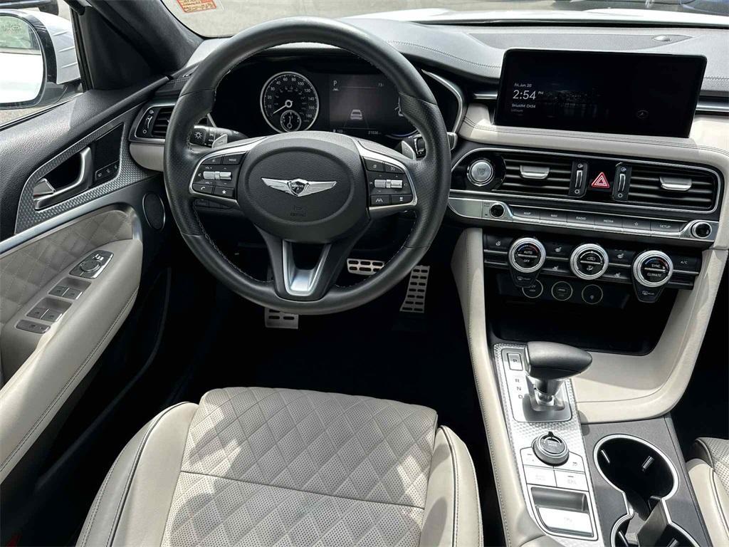 used 2022 Genesis G70 car, priced at $35,980