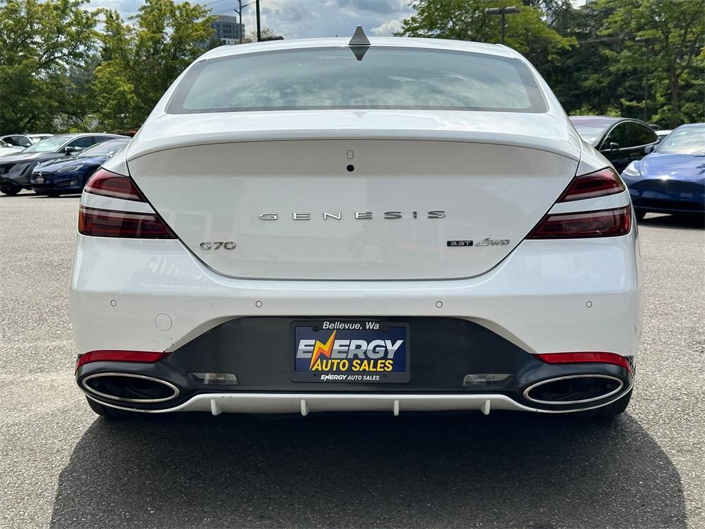 used 2022 Genesis G70 car, priced at $35,980