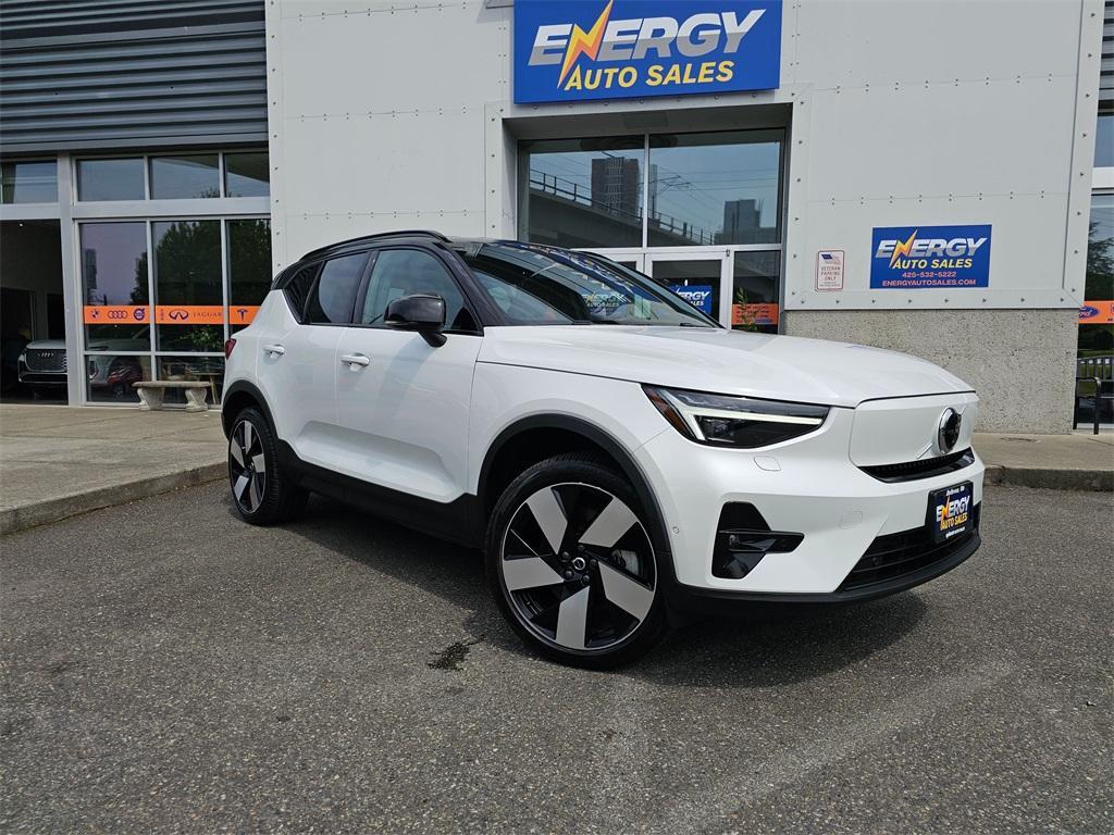 used 2023 Volvo XC40 Recharge Pure Electric car, priced at $33,980