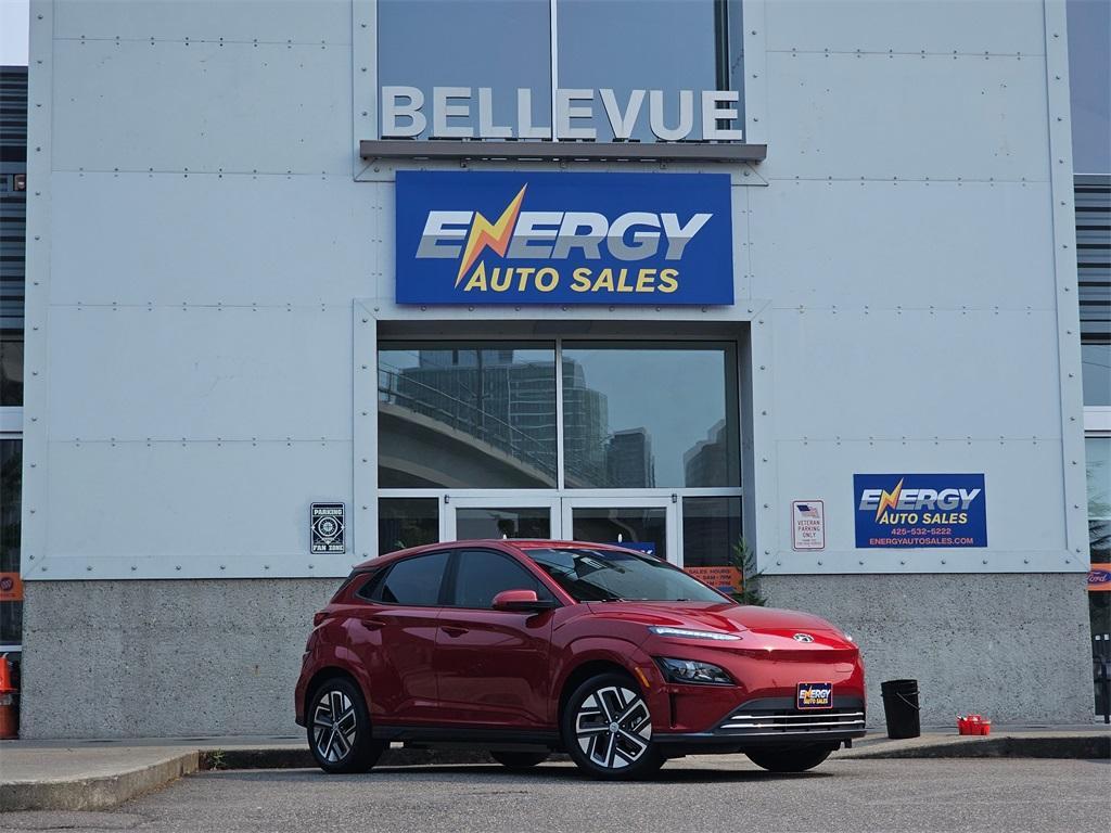 used 2022 Hyundai Kona EV car, priced at $15,980